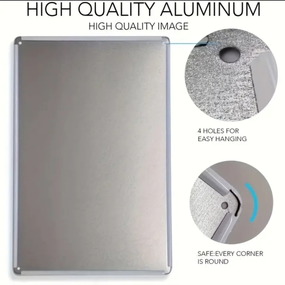 NEW Metal Sign Eye Rolls 👀 Worry About My Kids Safety Humor - Picture 3 of 5